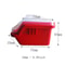 4Compartment Parts Storage Box With Lid Clear Screw Organizer Box For Small Hardware Crafts And Too 5