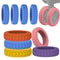 8pcs Silicone Luggage Wheel Covers For Suitcases NoiseReducing Caster Shoes With AntiWear Protectio 2
