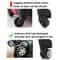 8pcs Silicone Luggage Wheel Covers For Suitcases NoiseReducing Caster Shoes With AntiWear Protectio 4