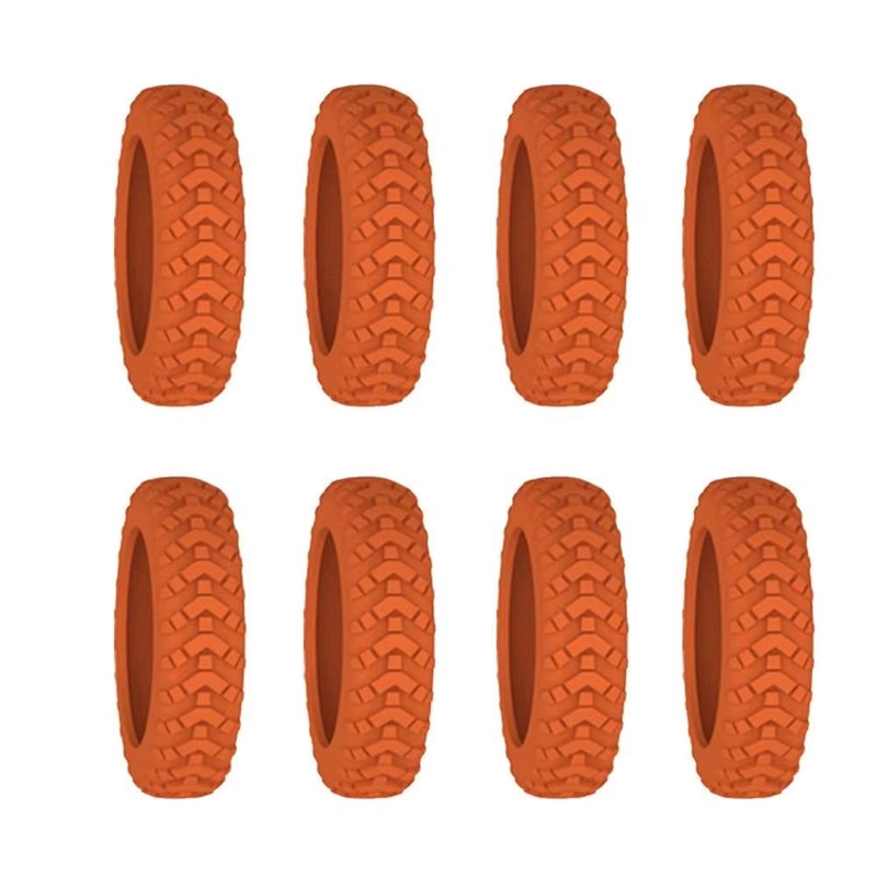 8pcs Silicone Luggage Wheel Covers For Suitcases NoiseReducing Caster Shoes With AntiWear Protectio 9