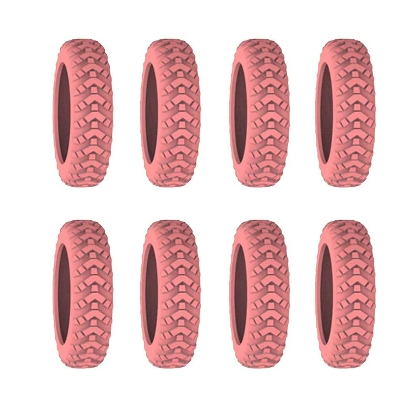 8pcs Silicone Luggage Wheel Covers For Suitcases NoiseReducing Caster Shoes With AntiWear Protectio 11
