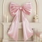 Large Satin Ribbon Bow Coquette Giant Hanging Bow Decoration For Wedding Backdrops Parties And Holi 3
