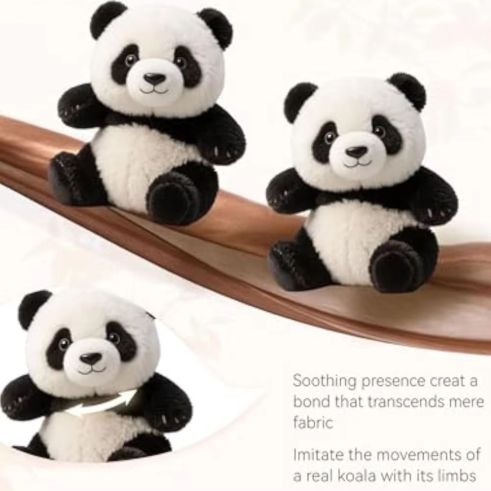 Panda Emotional Plush Toy HugMotion You Back Panda Stuffed Animal For Comfort Support And Cuddling 5