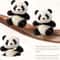 Panda Emotional Plush Toy HugMotion You Back Panda Stuffed Animal For Comfort Support And Cuddling 5