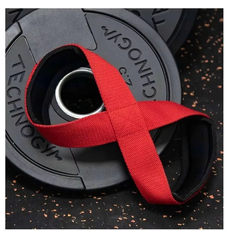 AntiSlip Weightlifting Wrist Straps Pair Adjustable Grip Support Wraps For Deadlifts Pull Days And 3