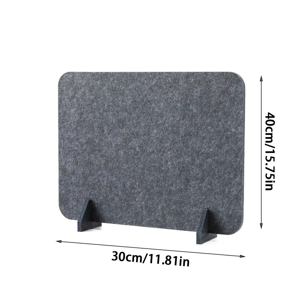 1575x2362in Desk Screen Partition Felt Baffle SoundAbsorbing Isolation Board For Study Office And H 9