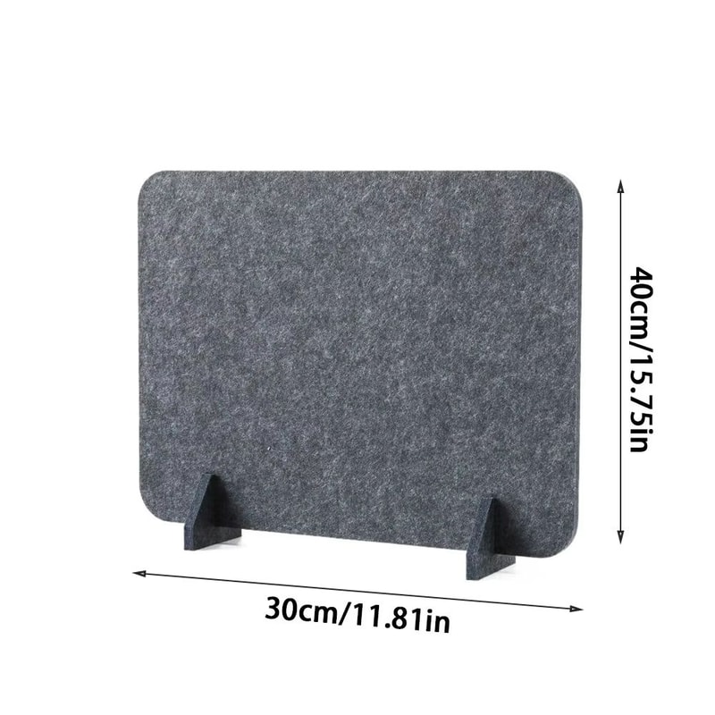 1575x2362in Desk Screen Partition Felt Baffle SoundAbsorbing Isolation Board For Study Office And H 9