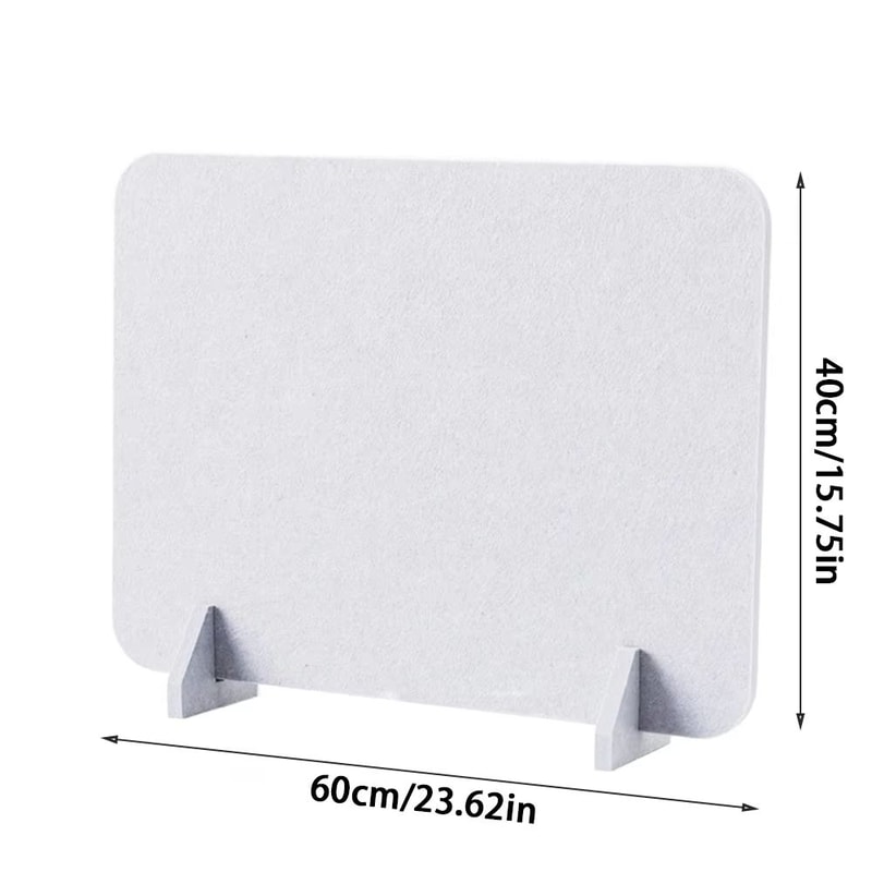 1575x2362in Desk Screen Partition Felt Baffle SoundAbsorbing Isolation Board For Study Office And H 12