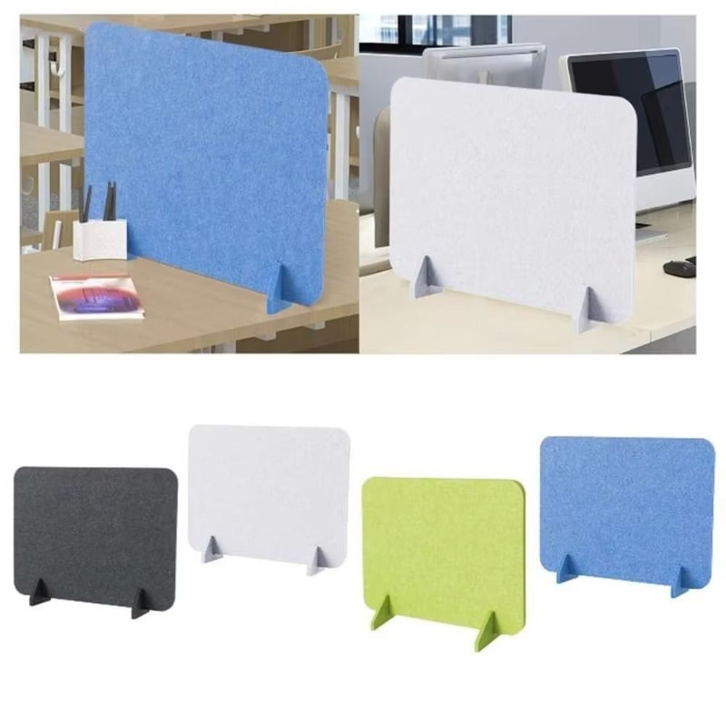 1575x2362in Desk Screen Partition Felt Baffle SoundAbsorbing Isolation Board For Study Office And H 3
