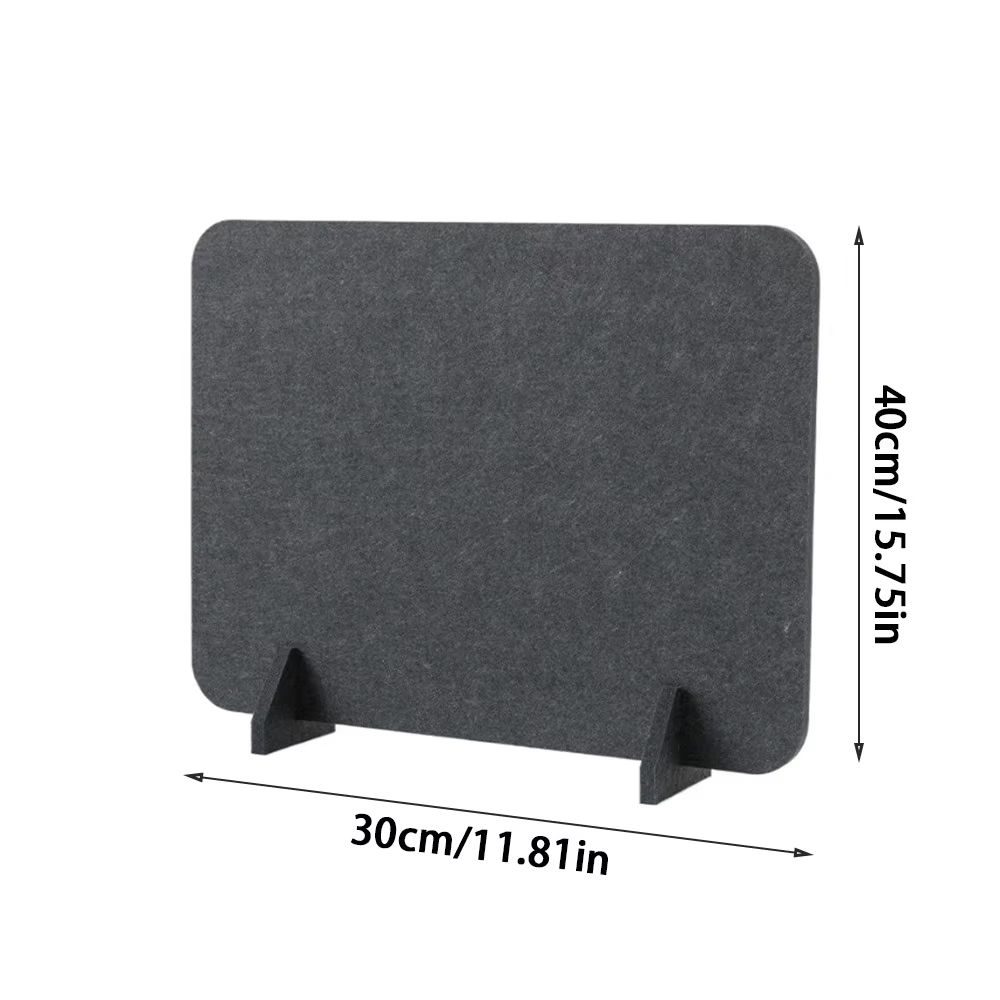 1575x2362in Desk Screen Partition Felt Baffle SoundAbsorbing Isolation Board For Study Office And H 6