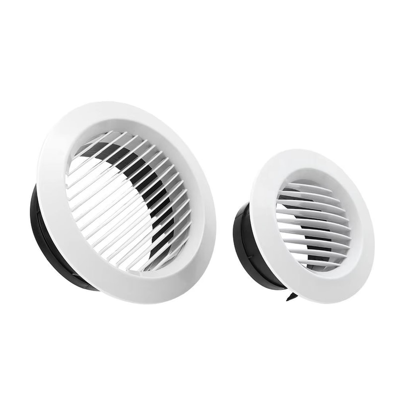 AirFlowPro 4in 6in Round Ventilation Grille Covers For Ducting Systems 2