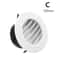AirFlowPro 4in 6in Round Ventilation Grille Covers For Ducting Systems 9