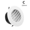 AirFlowPro 4in 6in Round Ventilation Grille Covers For Ducting Systems 9