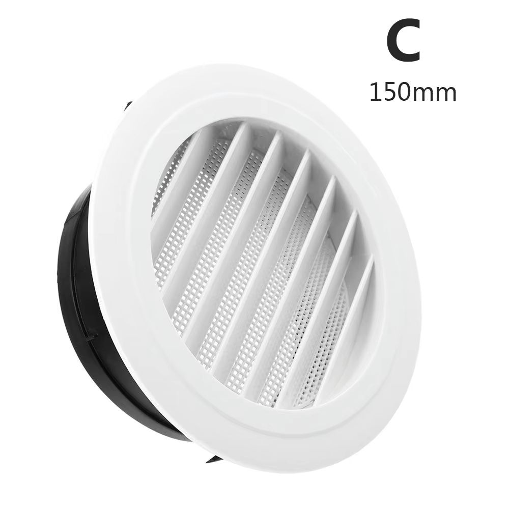 AirFlowPro 4in 6in Round Ventilation Grille Covers For Ducting Systems 12