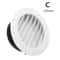 AirFlowPro 4in 6in Round Ventilation Grille Covers For Ducting Systems 12