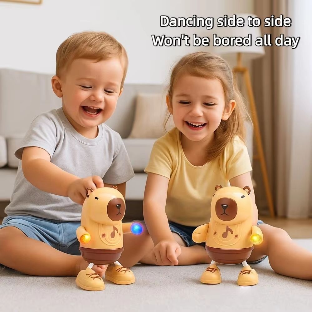 CapyBoogie Electric Dancing Capybara Toy With Music And Lights 2