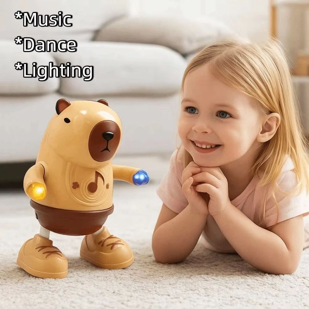 CapyBoogie Electric Dancing Capybara Toy With Music And Lights 3