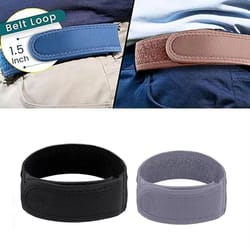 flexifit ultra-soft no-buckle elastic waist belt for women and men
