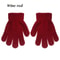 Stretchy Knitted Childrens Winter Warm FullFinger Gloves 6