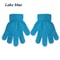 Stretchy Knitted Childrens Winter Warm FullFinger Gloves 8
