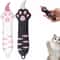 Portable Cat Paw Plastic Box Cutter And Retractable Letter Opener 1