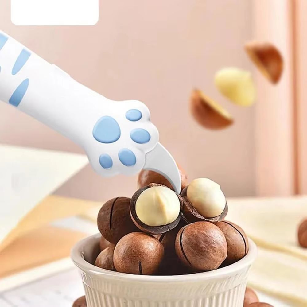 Portable Cat Paw Plastic Box Cutter And Retractable Letter Opener 2