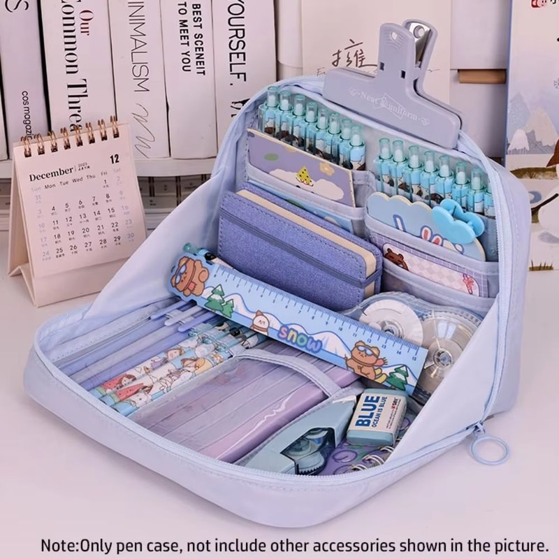 12Layer Large Capacity Pencil Case With 90 Large Opening 9