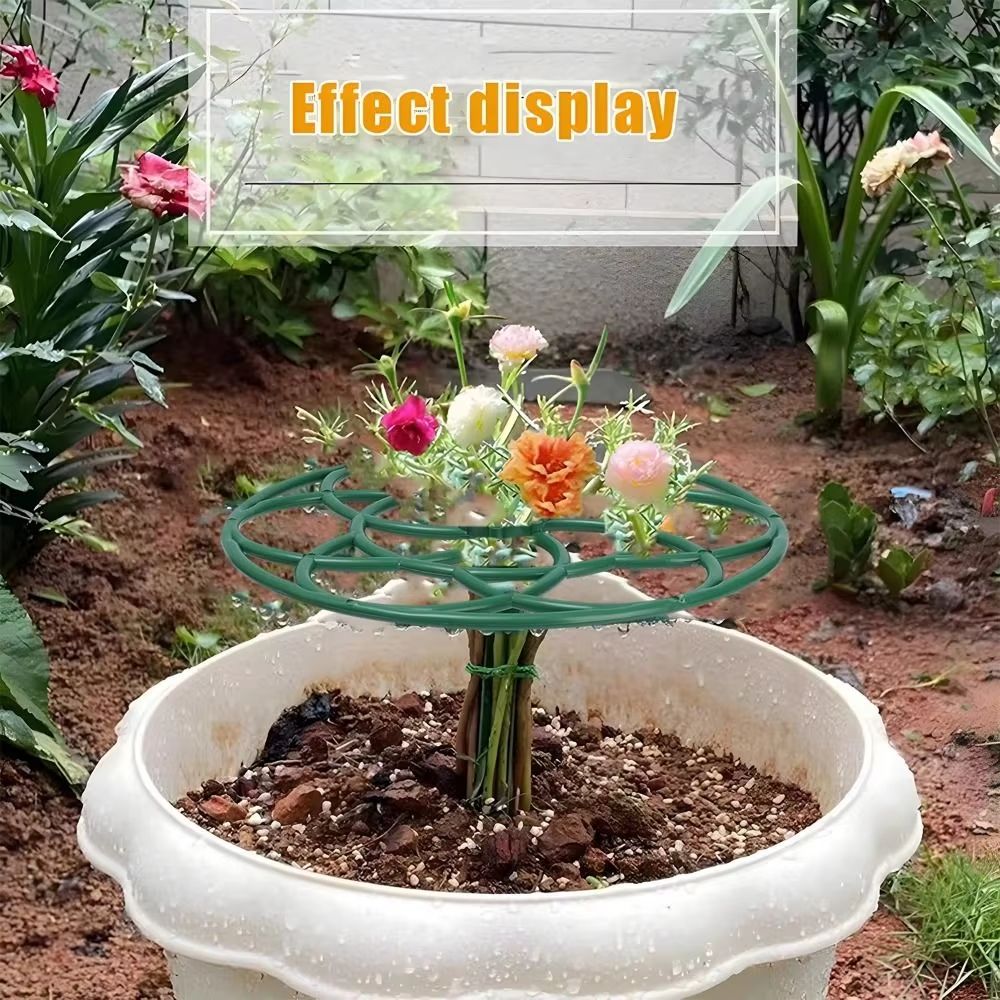 Plastic Garden Stackable Bonsai Climbing Frame Plant Support Stand 3