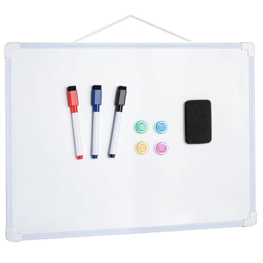 Magnetic DoubleSided Dry Erase Board With Markers Magnets 16 X 12 6