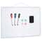 Magnetic DoubleSided Dry Erase Board With Markers Magnets 16 X 12 6