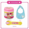 Japanese Style Strawberry Pudding Pretend Play Feeding Toy Set 3