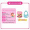Japanese Style Strawberry Pudding Pretend Play Feeding Toy Set 4