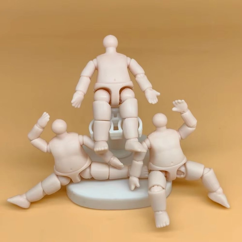 Poseable PVC AnimeStyle Doll Body Figure For Customization 1