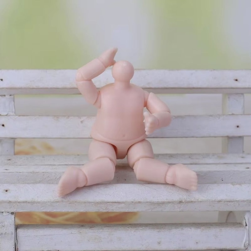 Poseable PVC AnimeStyle Doll Body Figure For Customization 3