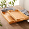 Rectangular Retro Bamboo Storage Tray For Home Organization 2