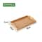 Rectangular Retro Bamboo Storage Tray For Home Organization 13