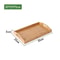 Rectangular Retro Bamboo Storage Tray For Home Organization 13
