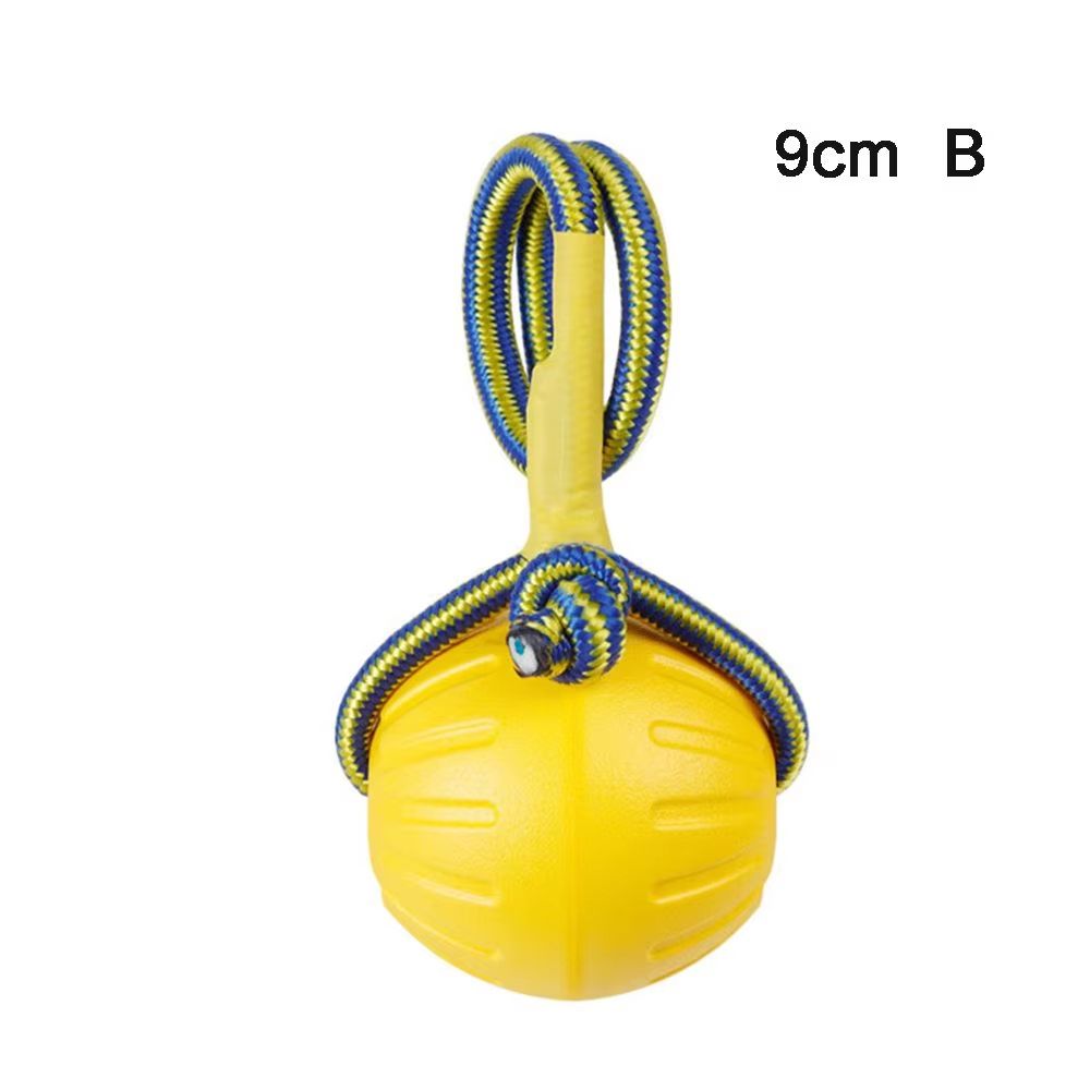 Indestructible Rubber Dog Training And Fetch Ball Toy 9