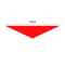 Red Triangle Cotton Youth Scarf 4724in Traditional School Ceremony Neckerchief 5