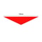Red Triangle Cotton Youth Scarf 4724in Traditional School Ceremony Neckerchief 5