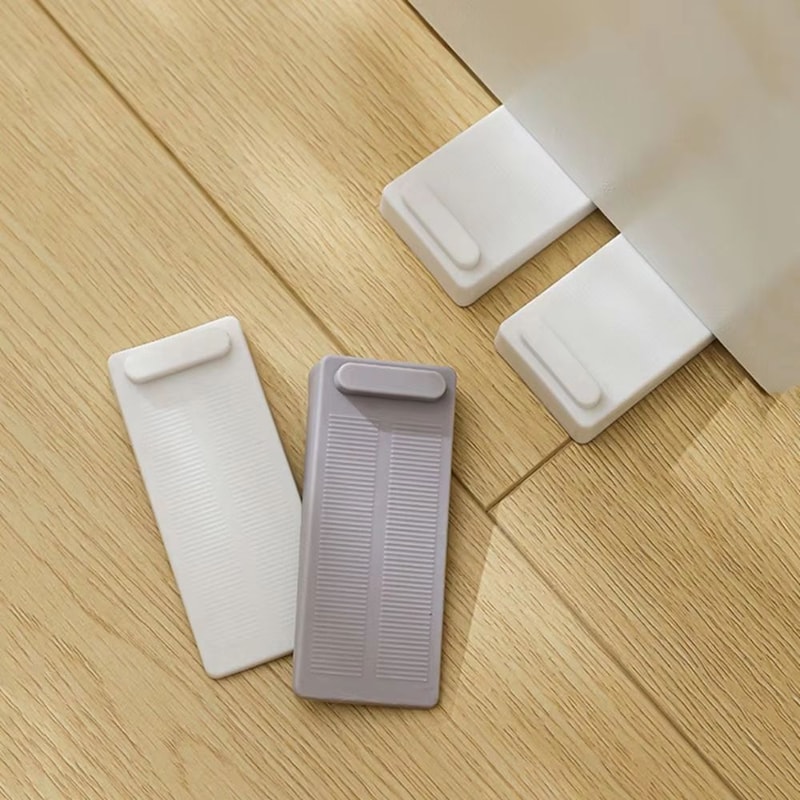 Safety Silicone Door Stop Wedges 2Pack AntiCollision Door Stoppers For Home Office 2