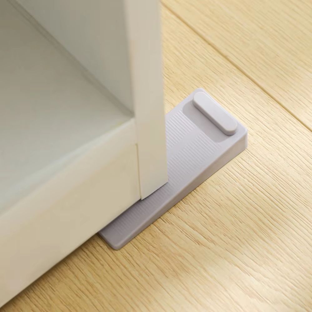 Safety Silicone Door Stop Wedges 2Pack AntiCollision Door Stoppers For Home Office 3