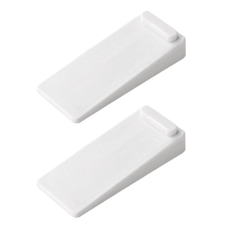 Safety Silicone Door Stop Wedges 2Pack AntiCollision Door Stoppers For Home Office 7