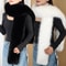 Luxury Plush Fake Fur Long Scarf 7087in Soft Winter Wrap Shawl 1