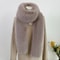 Luxury Plush Fake Fur Long Scarf 7087in Soft Winter Wrap Shawl 11