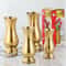 Golden Stainless Steel Flower Vase Decorative Centerpiece For Home Garden 0