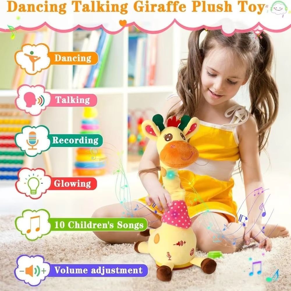 Talking Dancing Giraffe Toy With Music And Light 3