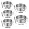 Stainless Steel Hanging Pet Bowls 2Pack Cage Feeder For Dogs Cats 5