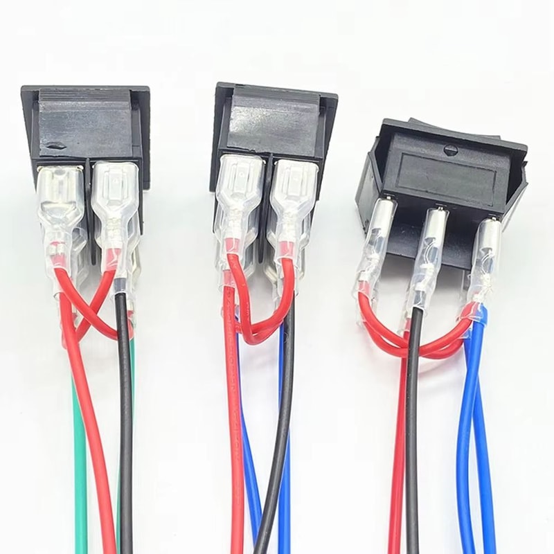 12V 20A DPDT Momentary Rocker Switch Polarity Reversing OnOffOn 3