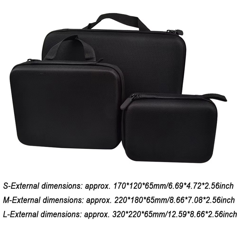 Portable Foam Travel Storage Box For GoPro DJI SJCAM Action Cameras 5